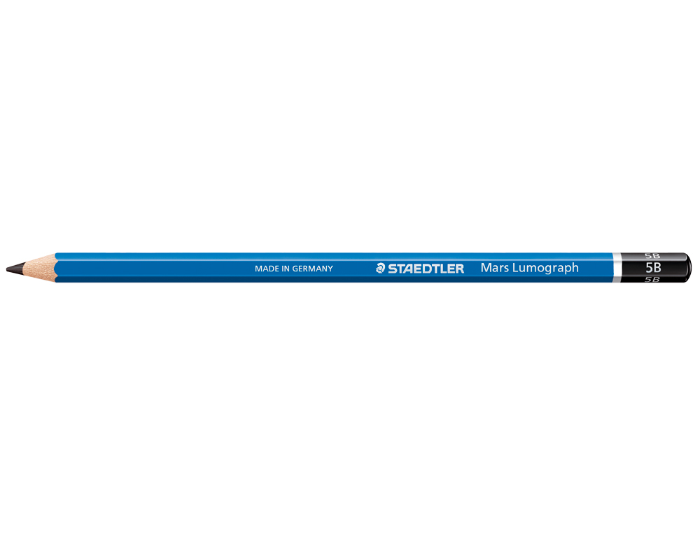 LAPICES DE GRAFITO STAEDTLER MARS LUMOGRAPH 100 5B UNIDAD