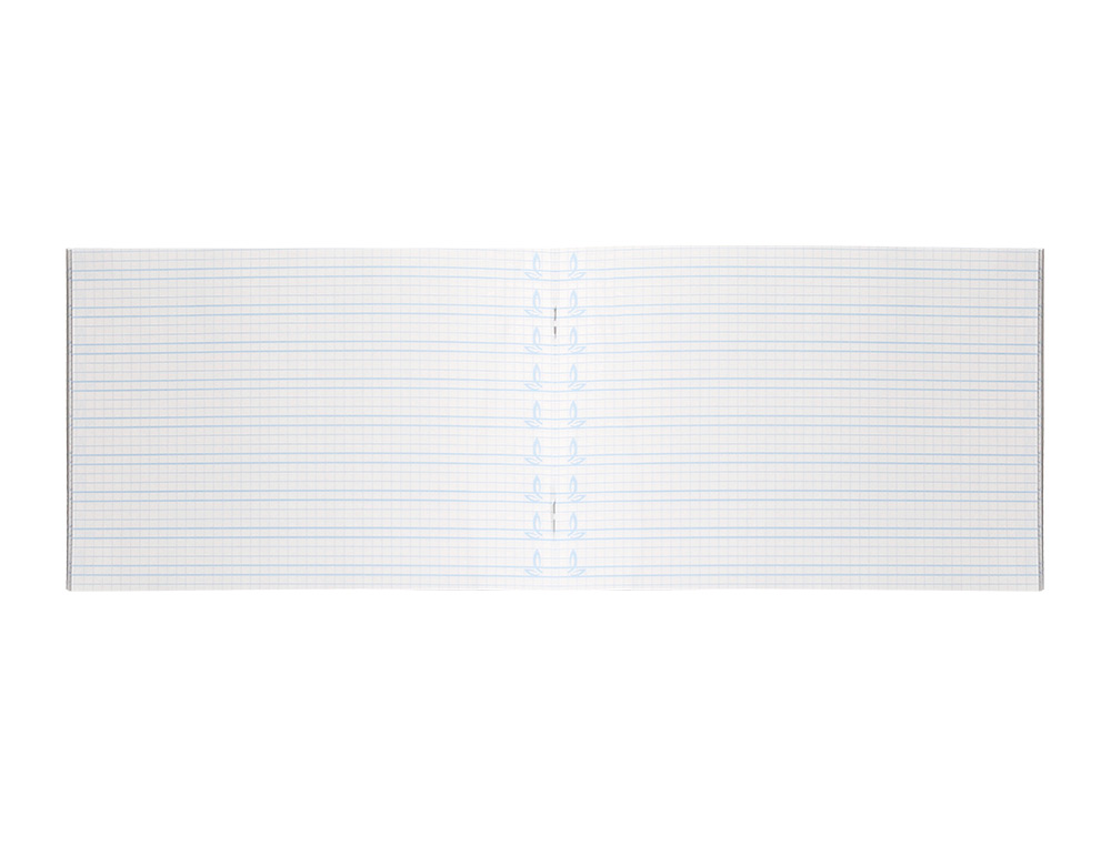 LIBRETA LIDERPAPEL PAUTAGUIA TAPA CARTONCILLO 32 HOJAS DIN A5 70 G CUADRICULADO PAUTADO 4 MM APAISADO CON MARGEN