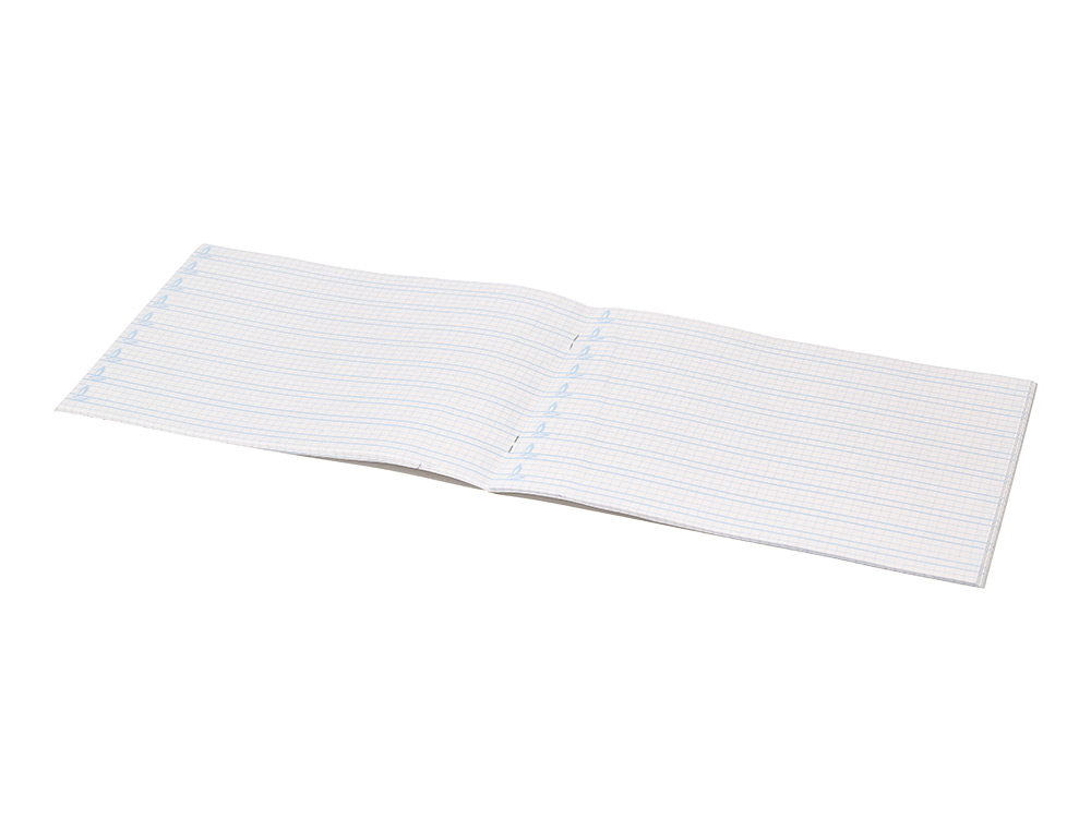 LIBRETA LIDERPAPEL PAUTAGUIA TAPA CARTONCILLO 32 HOJAS DIN A5 70 G CUADRICULADO PAUTADO 4 MM APAISADO CON MARGEN