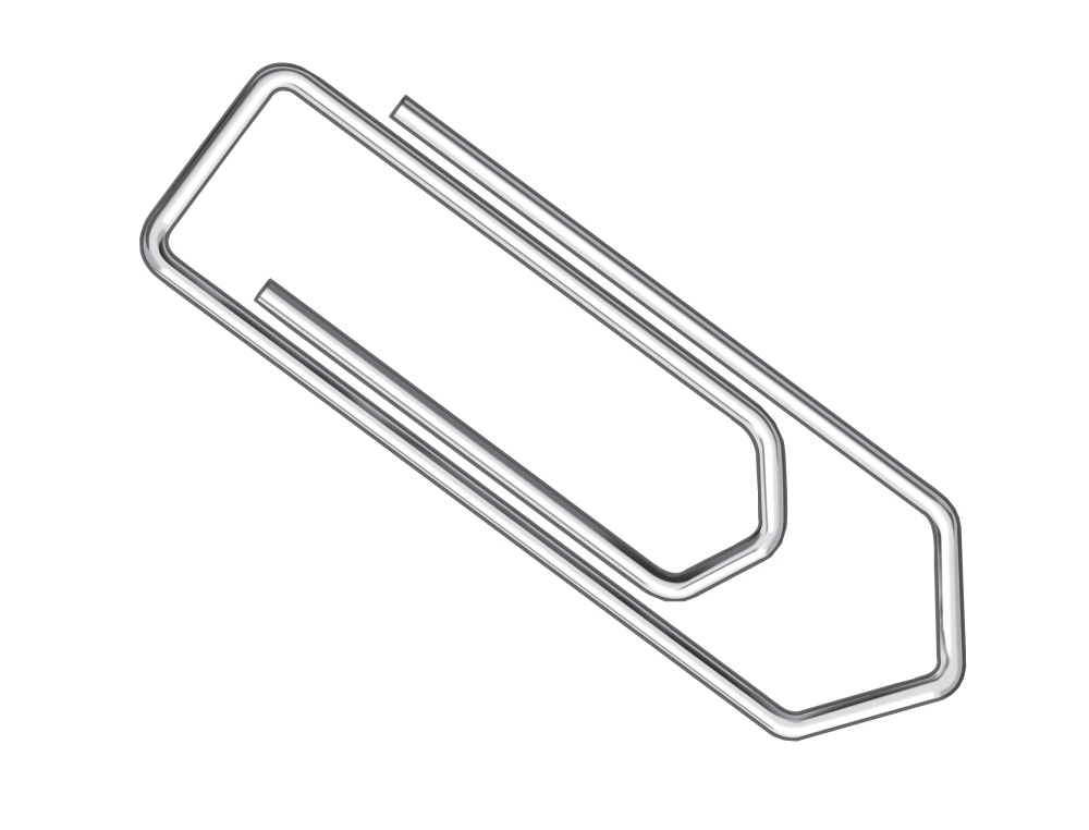 CLIPS NIQUELADOS Q-CONNECT 32 MM CAJA DE 1000 UNIDADES