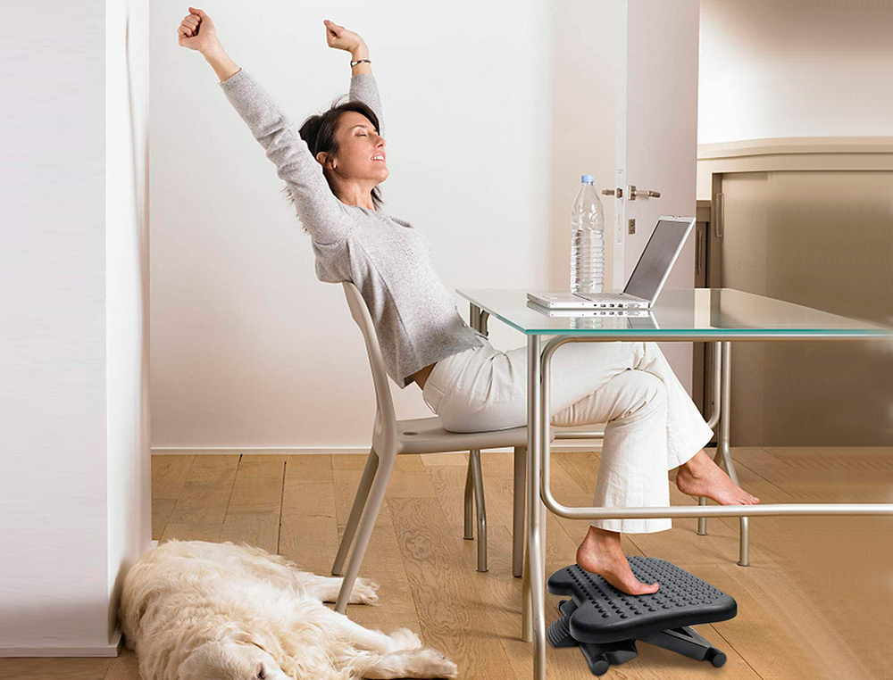REPOSAPIES PLASTICO AJUSTABLE Q-CONNECT PREMIUM