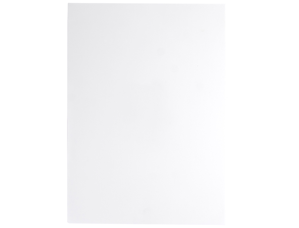GOMA EVA LIDERPAPEL DIN A4 60G/M2 ESPESOR 1,5MM BLANCO PAQUETE DE 10 HOJAS