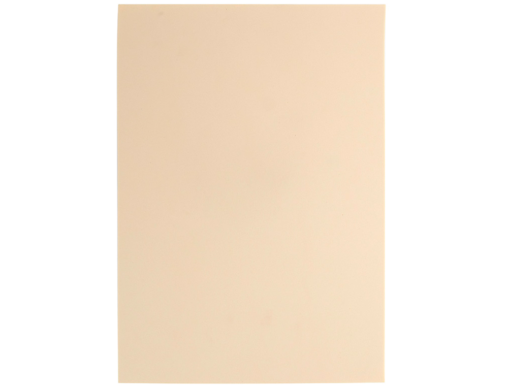 GOMA EVA LIDERPAPEL DIN A4 60G/M2 ESPESOR 1,5MM CARNE PAQUETE DE 10 HOJAS