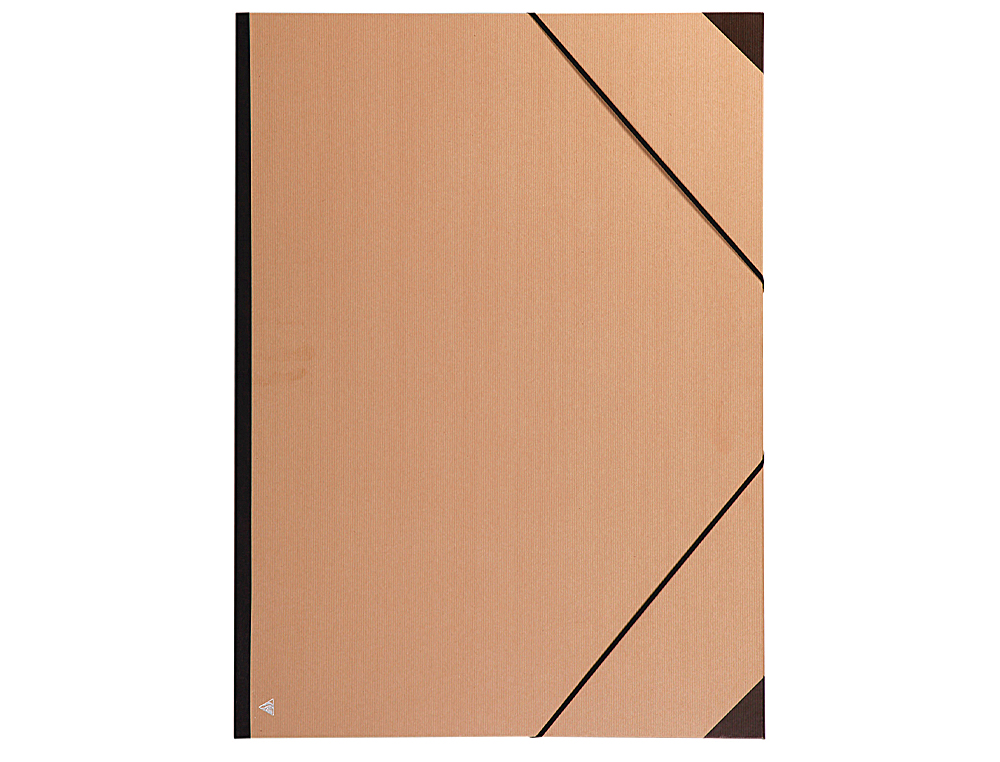 CARPETA PLANOS CLAIREFONTAINE DIN A3 CON GOMAS KRAFT MARRON VERJURADO