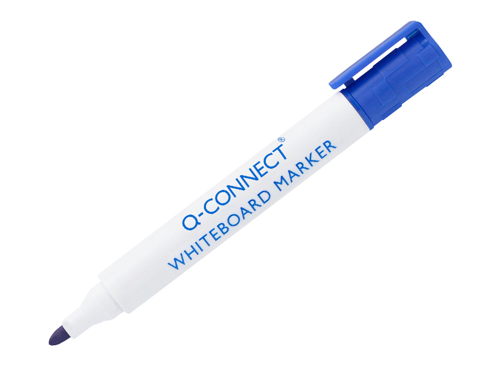 ROTULADOR Q-CONNECT PIZARRA BLANCA COLORES SURTIDOS PUNTA REDONDA 3 MM