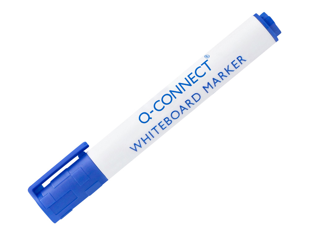 ROTULADOR Q-CONNECT PIZARRA BLANCA COLORES SURTIDOS PUNTA REDONDA 3 MM