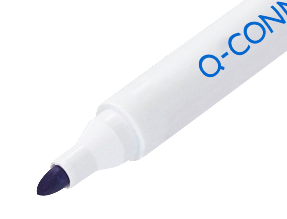 ROTULADOR Q-CONNECT PIZARRA BLANCA COLORES SURTIDOS PUNTA REDONDA 3 MM