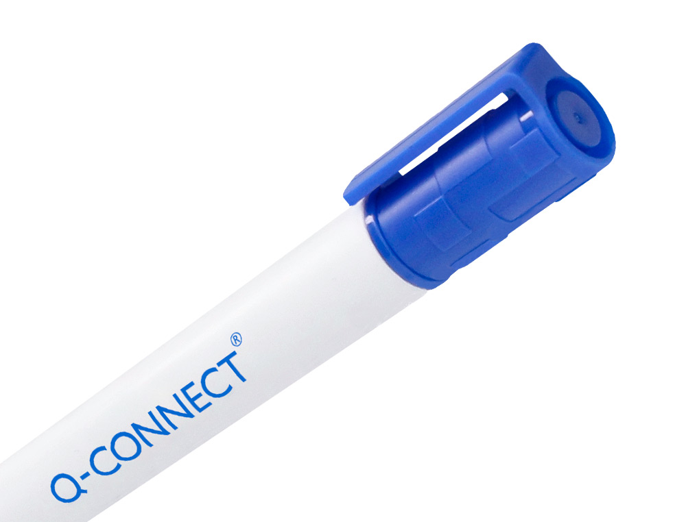 ROTULADOR Q-CONNECT PIZARRA BLANCA COLORES SURTIDOS PUNTA REDONDA 3 MM