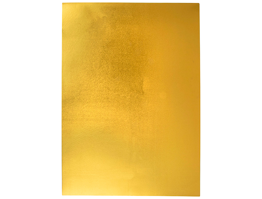 GOMA EVA LIDERPAPEL 50X70 CM ESPESOR 2 MM METALIZADA ORO