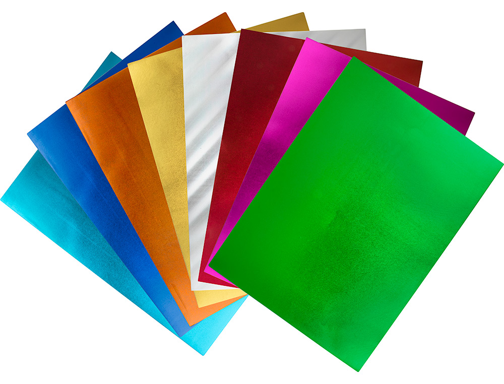 GOMA EVA LIDERPAPEL 50X70 CM ESPESOR 2 MM METALIZADA ORO