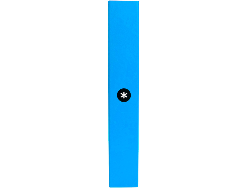 CARPETA 4 ANILLAS 40 MM MIXTAS ANTARTIK A4 FORRADA COLOR AZUL
