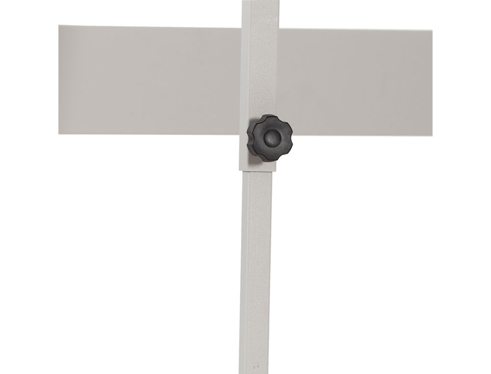 PIZARRA BLANCA ROCADA CON TRIPODE PARA CONFERENCIAS MAGNETICA LACADA BRAZO EXTENSIBLE 68X104 CM ALTURA