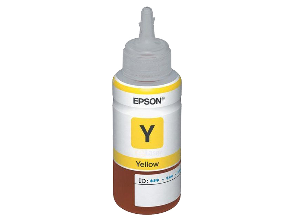 TINTA EPSON T6644 ET2500/2550/ /14000/L475/565/575/4500 AMARILLO BOTELLA 70 ML 6.500 PAG