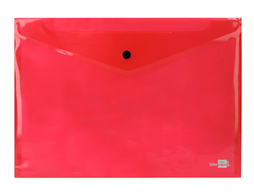 CARPETA LIDERPAPEL DOSSIER BROCHE TRANSPARENTE DIN A4 COLORES SURTIDOS PAQUETE DE 5 RETRACTILADO