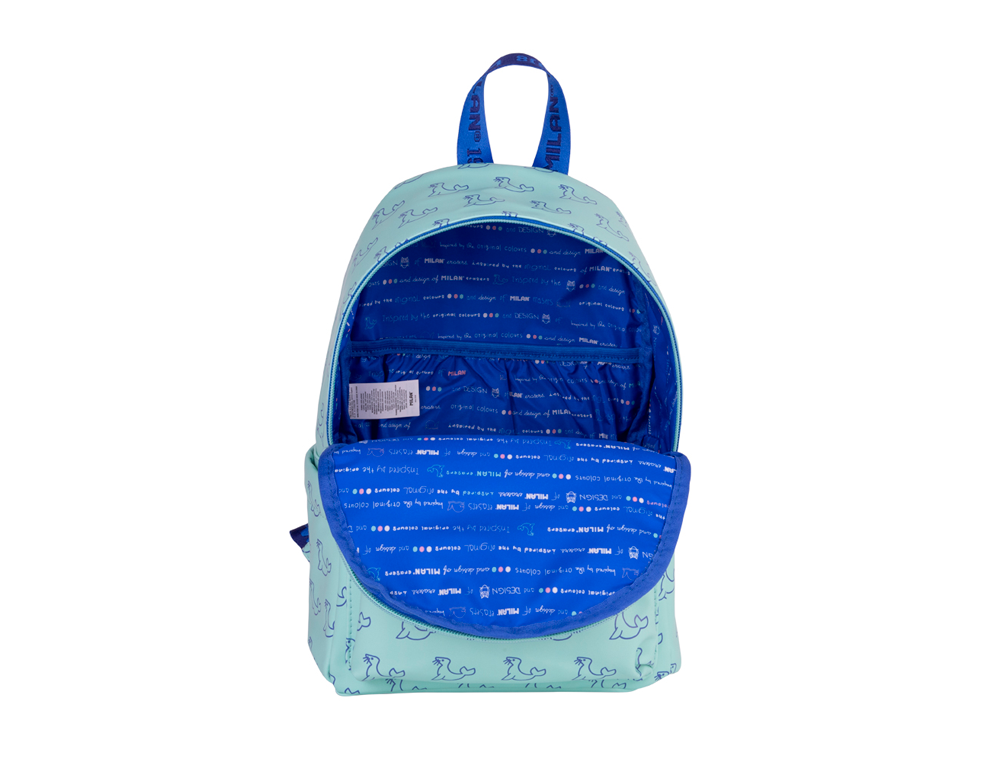 MOCHILA INFANTIL MILAN CASUAL 9,5 LITROS COLECCION 460 COLOR VERDE