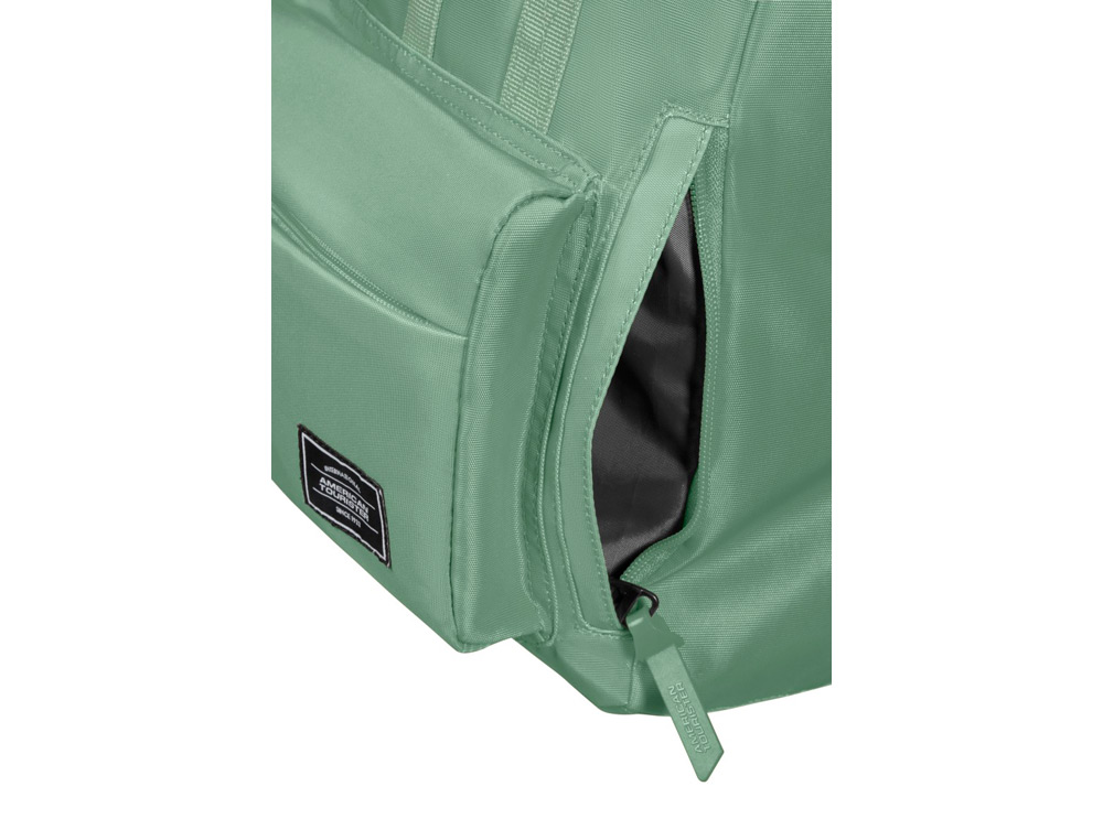 MOCHILA SAMSONITE URBAN GROVE AMERICAN TOURISTER 17 LITROS COLOR VERDE 365X250X200 MM