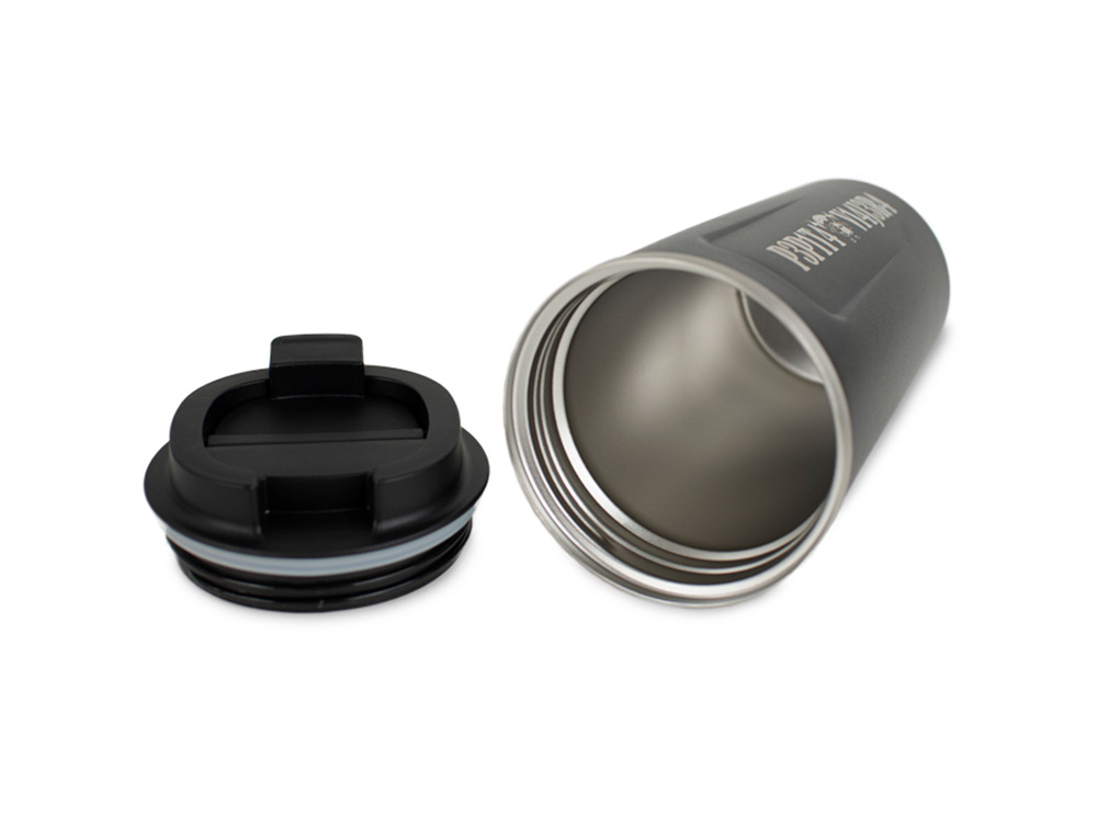 VASO TERMICO DOBLE CAPA DRD4-7R PEPITA VIAJERA BASE SILICONA 510 ML