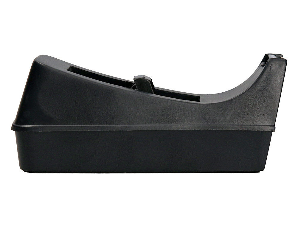PORTARROLLO SOBREMESA CARLIN PLASTICO PARA CINTA DE 33 MT COLOR NEGRO