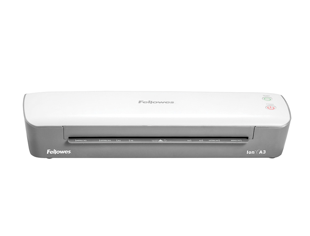 PLASTIFICADORA FELLOWES ION DIN A4 SISTEMA ANTIATASCO 2 RODILLOS HASTA 125 MC