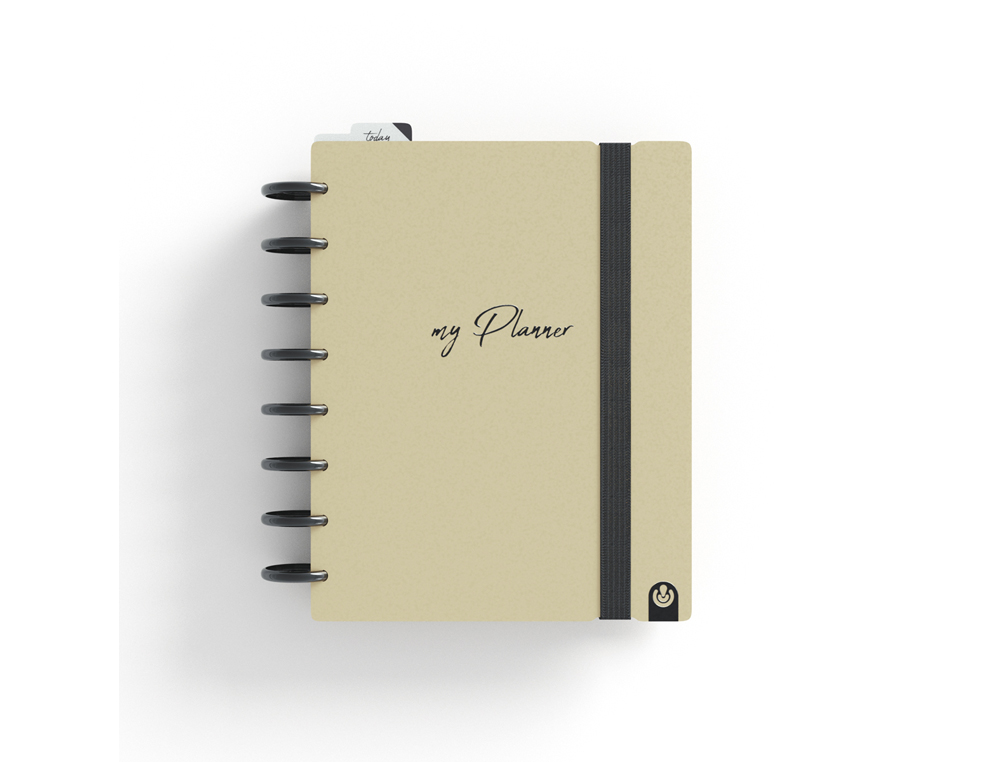 CUADERNO CARCHIVO MY PLANNER INGENIOX CLASSIC DIN A5 240 HOJAS COLOR BEIGE