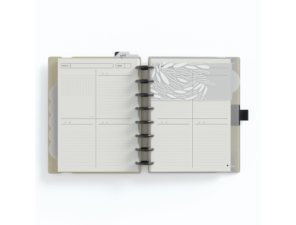 CUADERNO CARCHIVO MY PLANNER INGENIOX CLASSIC DIN A5 240 HOJAS COLOR BEIGE