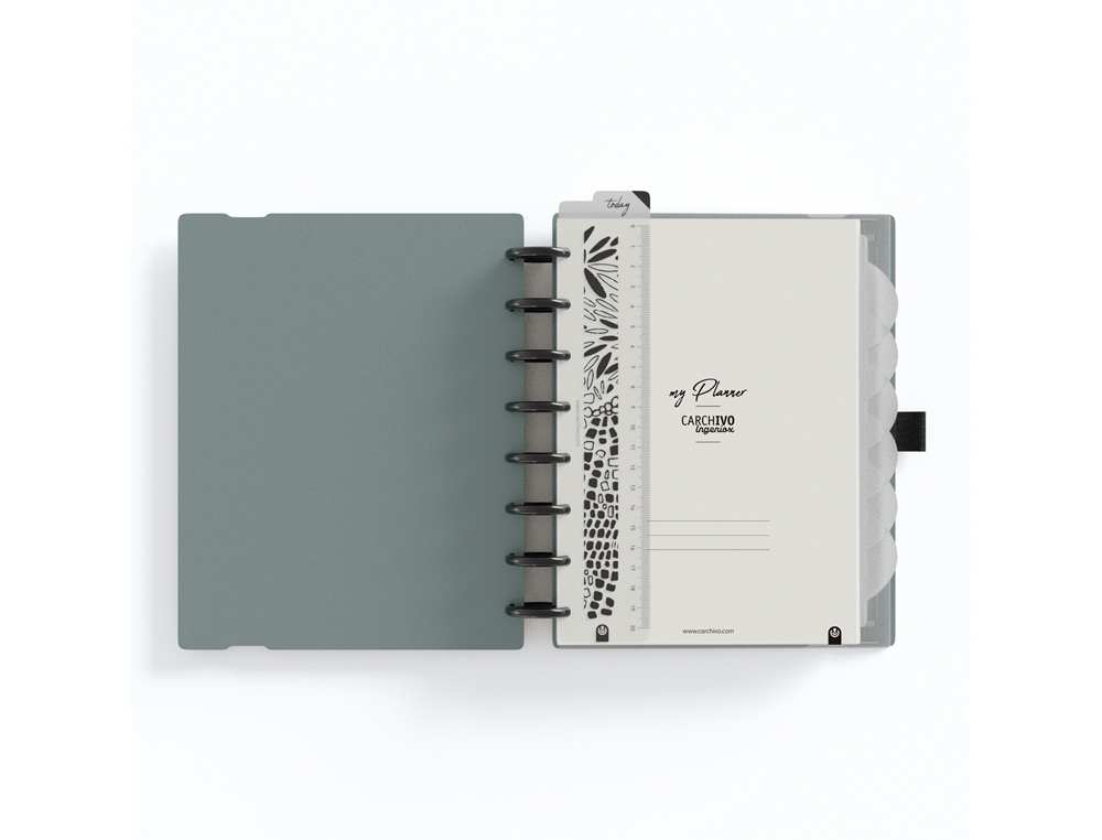 CUADERNO CARCHIVO MY PLANNER INGENIOX CLASSIC DIN A5 240 HOJAS COLOR VERDE
