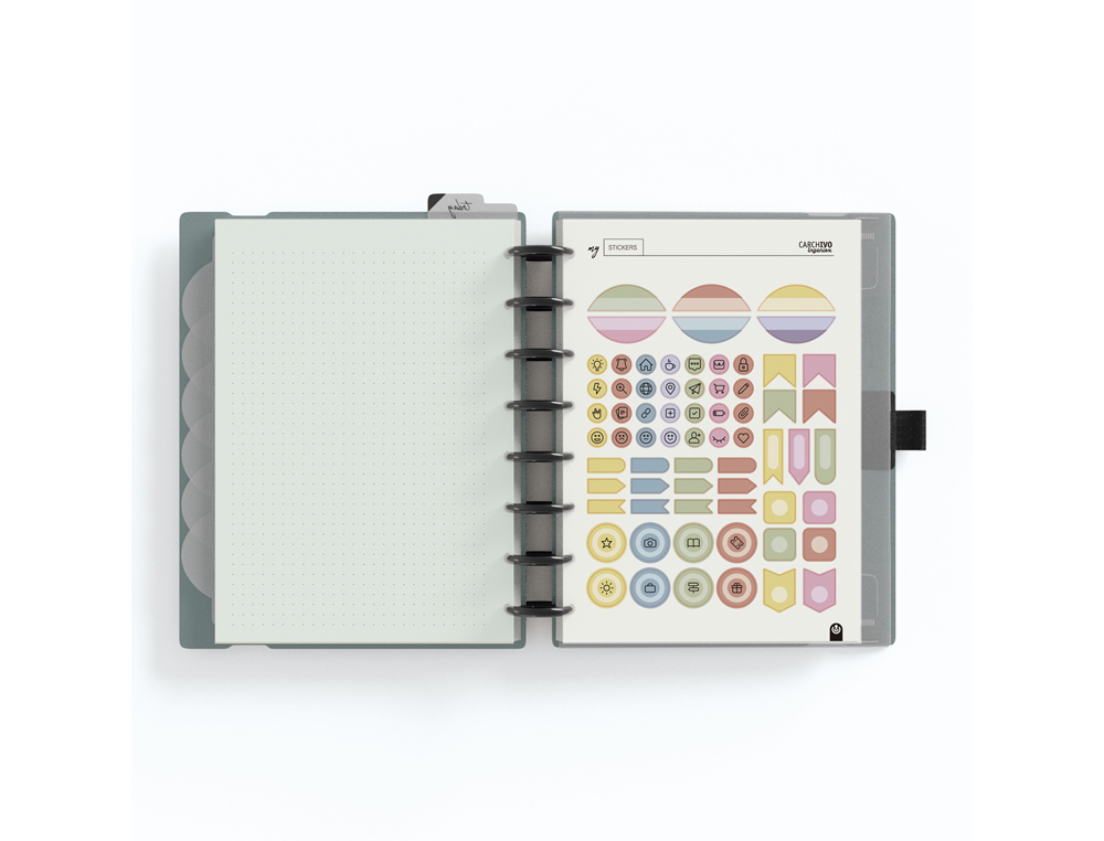 CUADERNO CARCHIVO MY PLANNER INGENIOX CLASSIC DIN A5 240 HOJAS COLOR VERDE