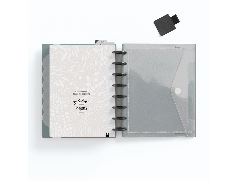 CUADERNO CARCHIVO MY PLANNER INGENIOX CLASSIC DIN A5 240 HOJAS COLOR VERDE