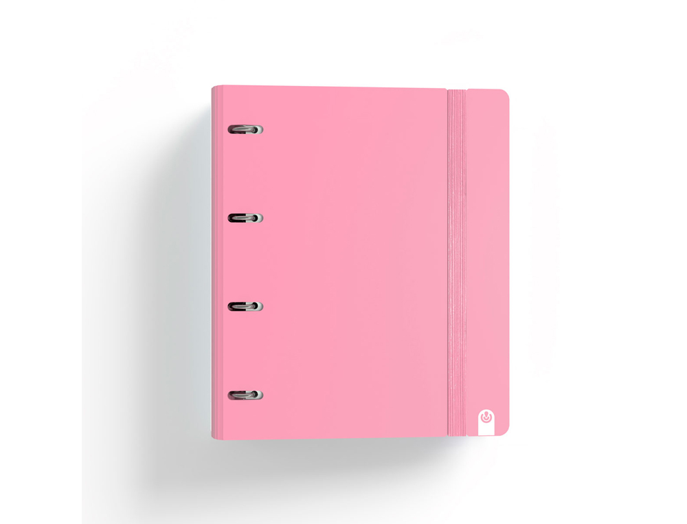 CARPETA CARPEBLOCK CARCHIVO DIN A4 FOAM CON RECAMBIO BONUS 360º STYLE COLOR ROSA