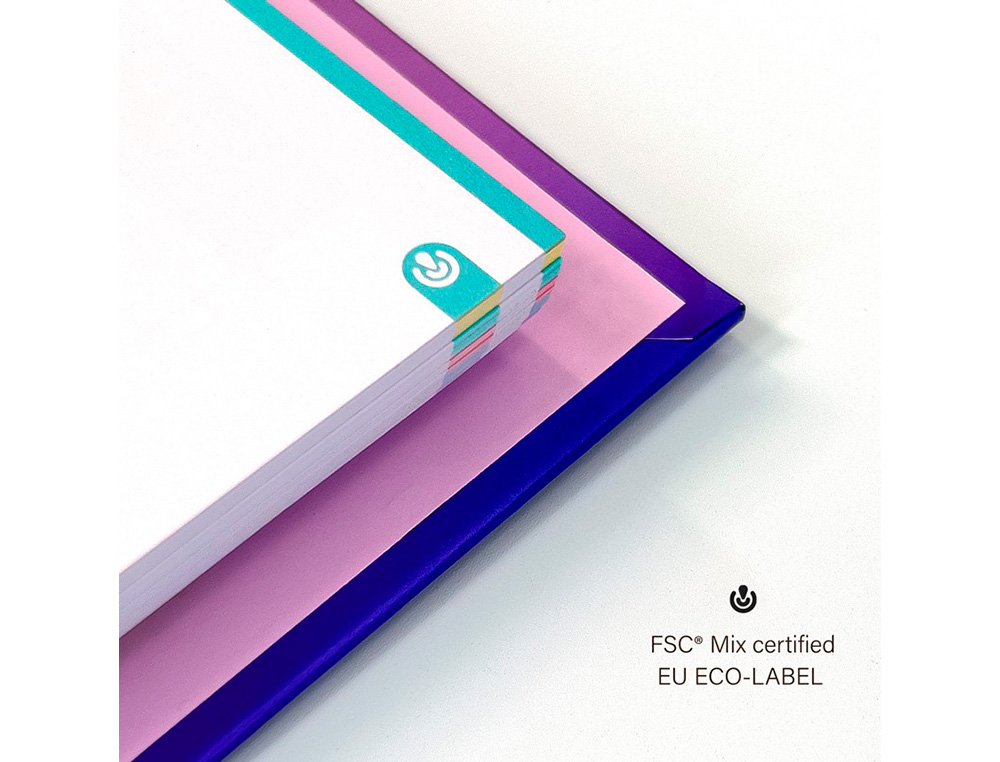 CARPETA CARPEBLOCK CARCHIVO DIN A4 FOAM CON RECAMBIO BONUS 360º STYLE COLOR ROSA