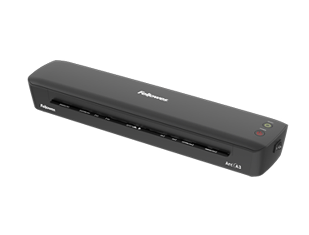PLASTIFICADORA FELLOWES ARC DIN A3 SISTEMA ANTIATASCO Y AUTOAPAGADO 2 RODILLO HASTA 80 MC