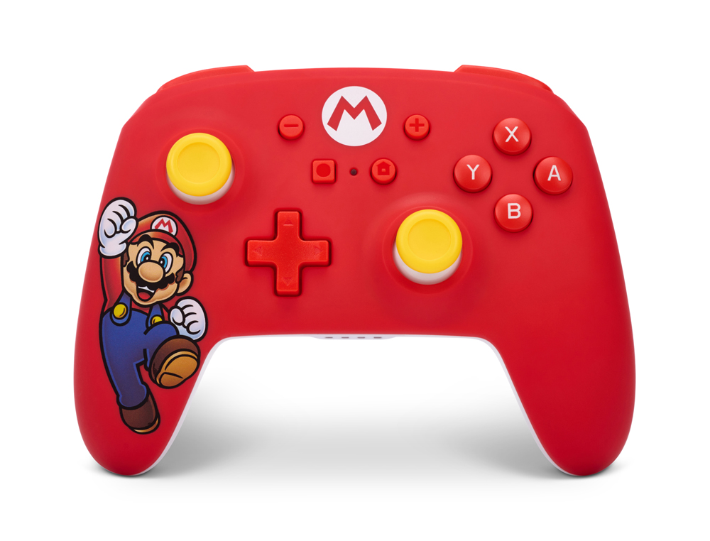 MANDO POWER A INALAMBRICO PARA NINTENDO SWITCH MARIO JOY COLOR ROJO