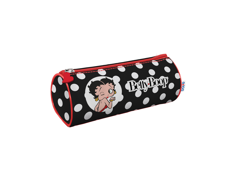 BOLSO ESCOLAR DOHE PORTATODO REDONDO BETTY BOOP 220X75 MM