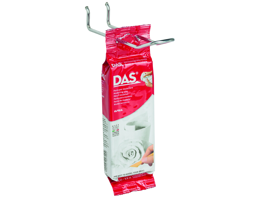 PASTA DAS BLANCA PARA MODELAR SECA SIN COCCION 250 GR