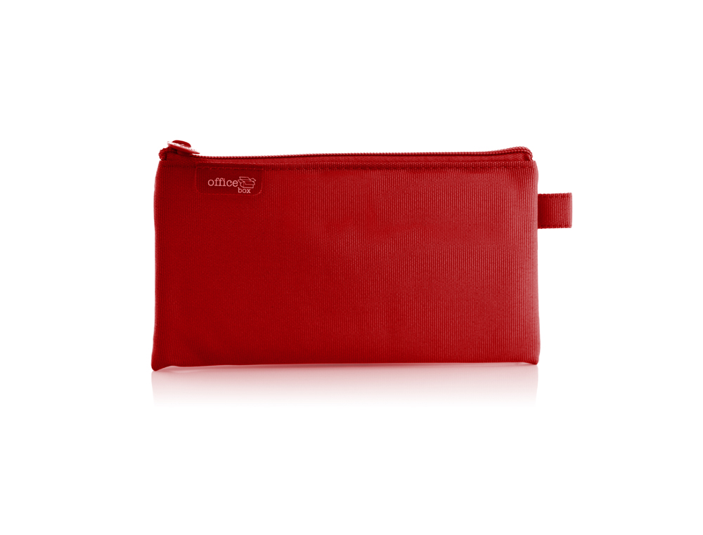 BOLSO ESCOLAR OFFICE BOX COLORLINE SILICONA PLANO CON CREMALLERA COLORES SURTIDOS