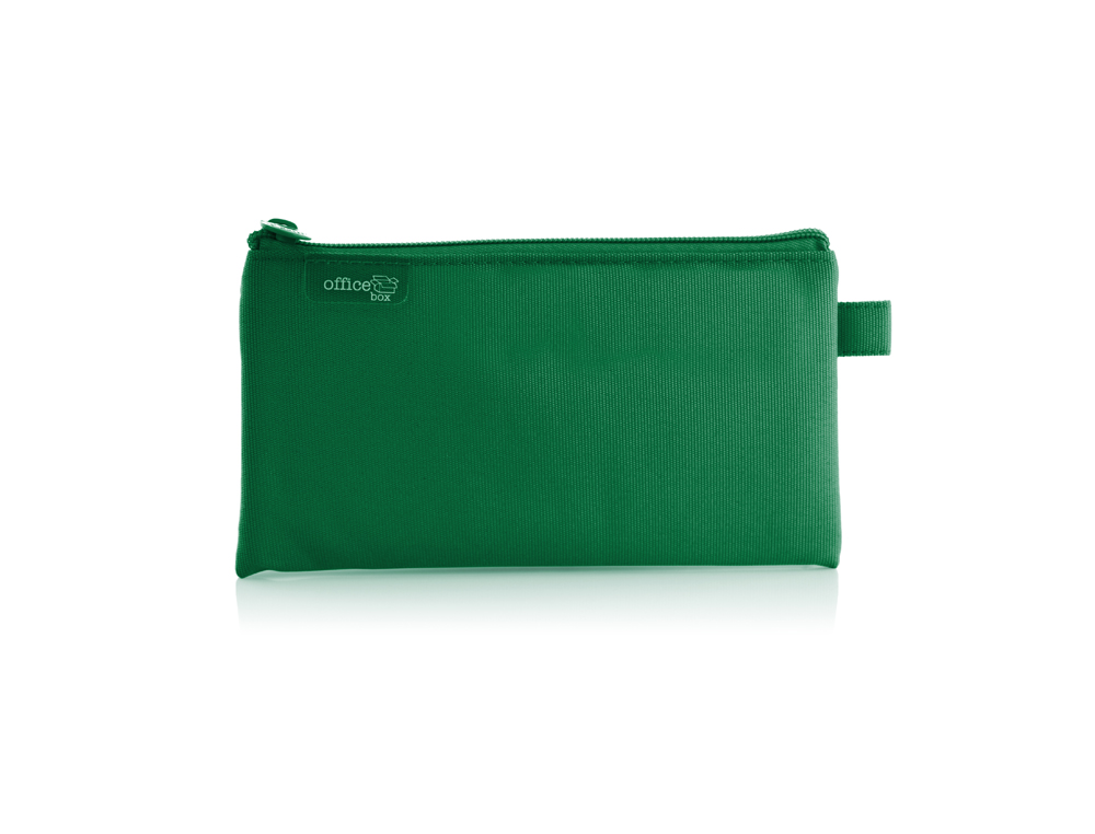BOLSO ESCOLAR OFFICE BOX COLORLINE SILICONA PLANO CON CREMALLERA COLORES SURTIDOS
