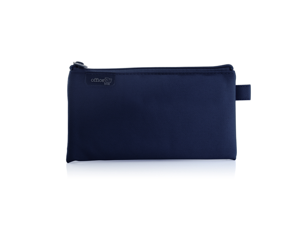BOLSO ESCOLAR OFFICE BOX COLORLINE SILICONA PLANO CON CREMALLERA COLORES SURTIDOS