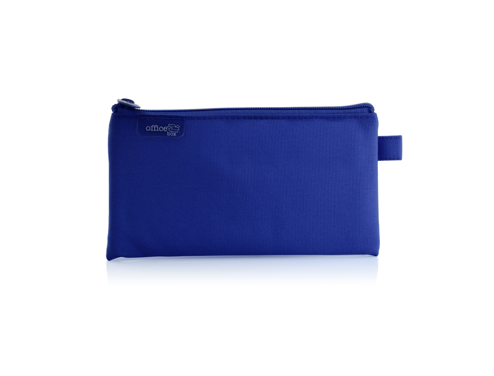 BOLSO ESCOLAR OFFICE BOX COLORLINE SILICONA PLANO CON CREMALLERA COLORES SURTIDOS