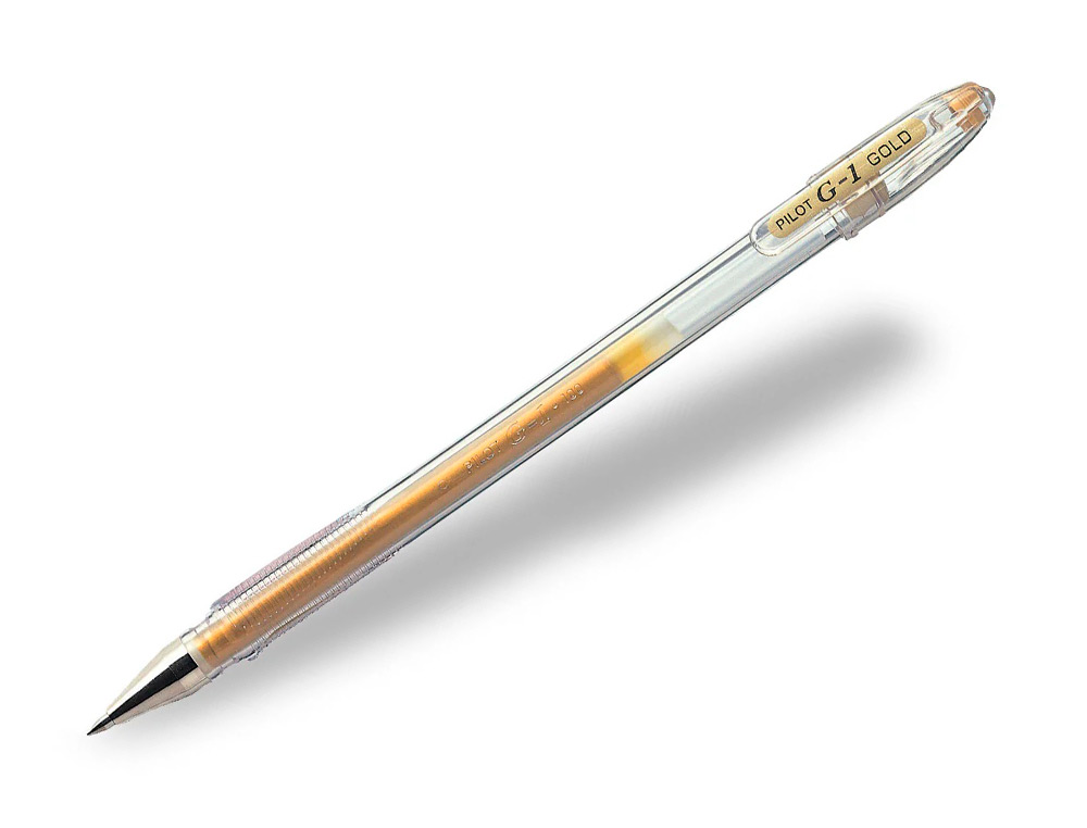 BOLIGRAFO PILOT G1 TINTA GEL ORO