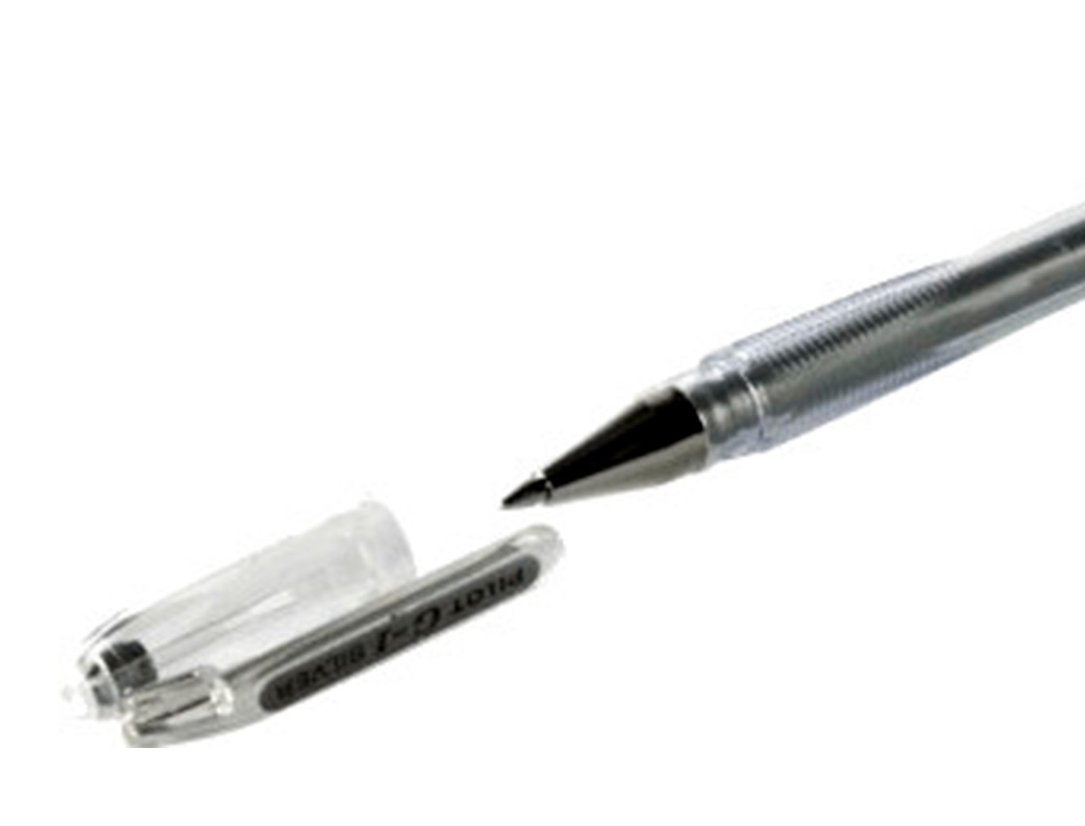 BOLIGRAFO PILOT G1 TINTA GEL PLATA