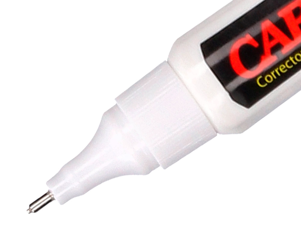 CORRECTOR CARLIN LAPIZ ROLLER PUNTA METALICA DE 1.6 MM CAPACIDAD 8 ML