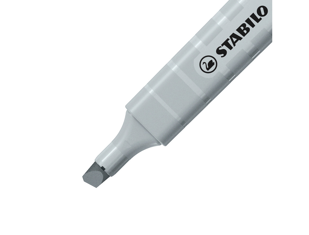 ROTULADOR STABILO FLUORESCENTE SWING COOL PASTEL GRIS POLVORIENTO