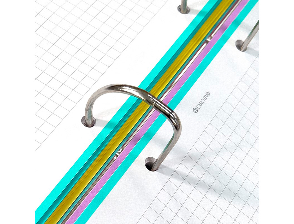 CARPETA CARPEBLOCK CARCHIVO DIN A4 FOAM CON RECAMBIO BONUS 360 STYLE COLORES SURTIDOS