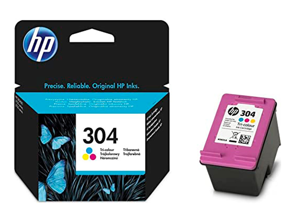 INK-JET HP N.304 DESKJET 3000 / 3720 / 3730 TRICOLOR 100 PAGINAS