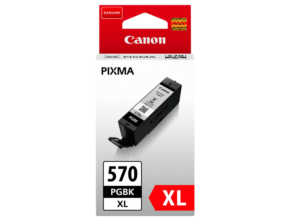 INK-JET CANON PGI-570XL PIXMA MG5750 / 6850 / 7750 NEGRO 500 PAG