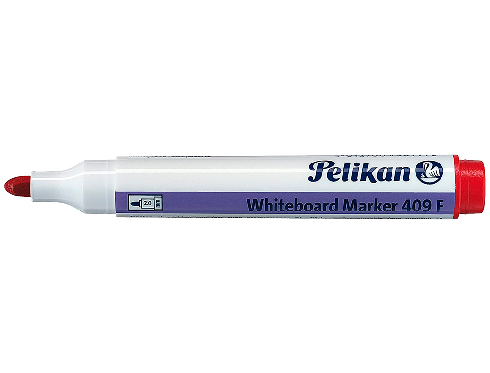 ROTULADOR PELIKAN PIZARRA BLANCA WHITEBOARD MARKER 409 ROJO