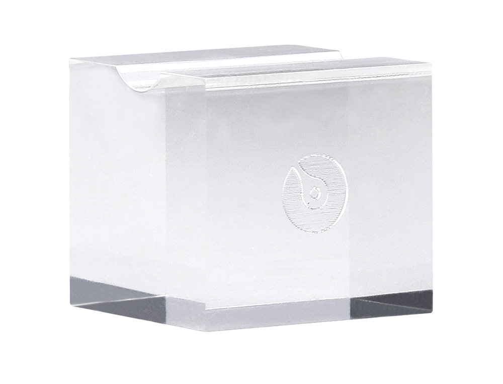 SOPORTE TRANSPARENTE METACRILATO BELIUS BLOQUE 30X30X30 MM