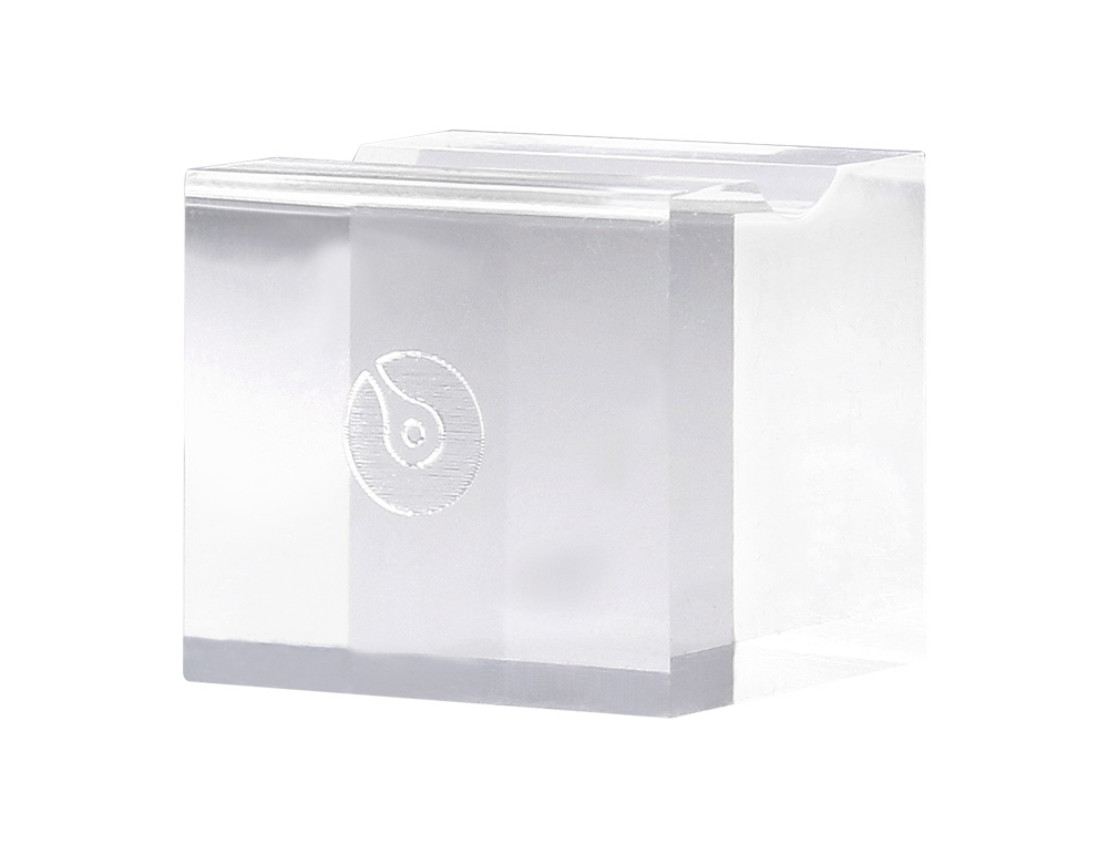SOPORTE TRANSPARENTE METACRILATO BELIUS BLOQUE 30X30X30 MM