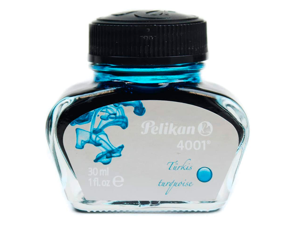 TINTA ESTILOGRAFICA PELIKAN 4001 TURQUESA BOTE 30 ML