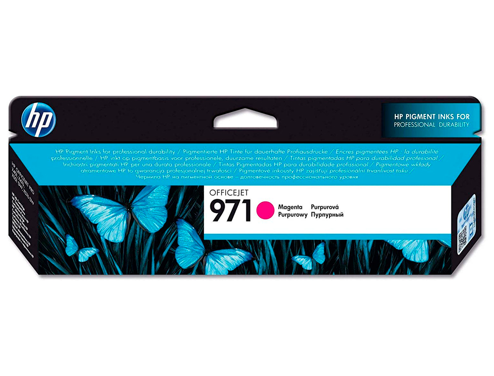 INK-JET HP 971 OFFICEJET PRO X451 / X551 / X476 / X576 MAGENTA 2.500 PAG